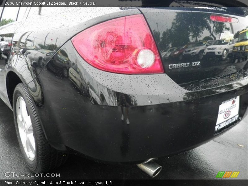 Black / Neutral 2006 Chevrolet Cobalt LTZ Sedan