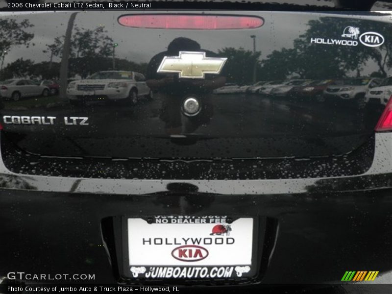 Black / Neutral 2006 Chevrolet Cobalt LTZ Sedan