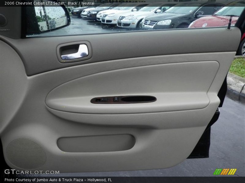 Black / Neutral 2006 Chevrolet Cobalt LTZ Sedan