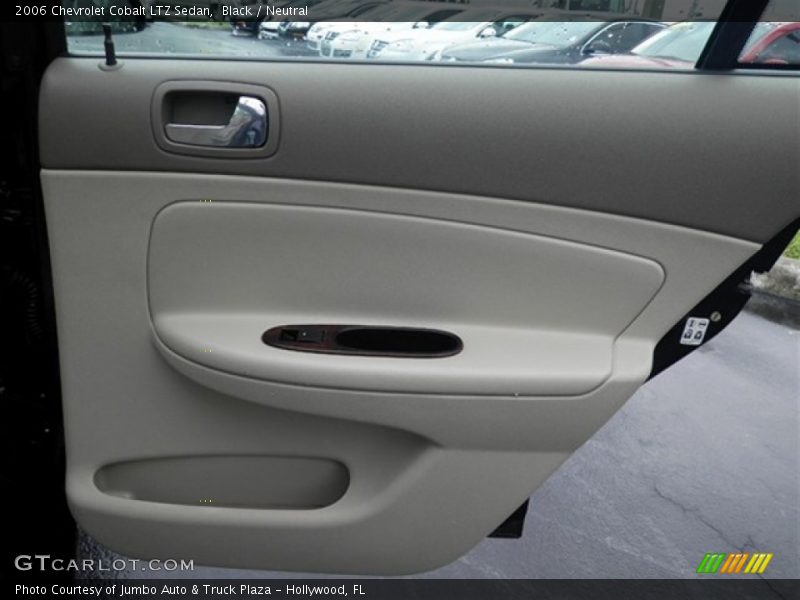 Black / Neutral 2006 Chevrolet Cobalt LTZ Sedan