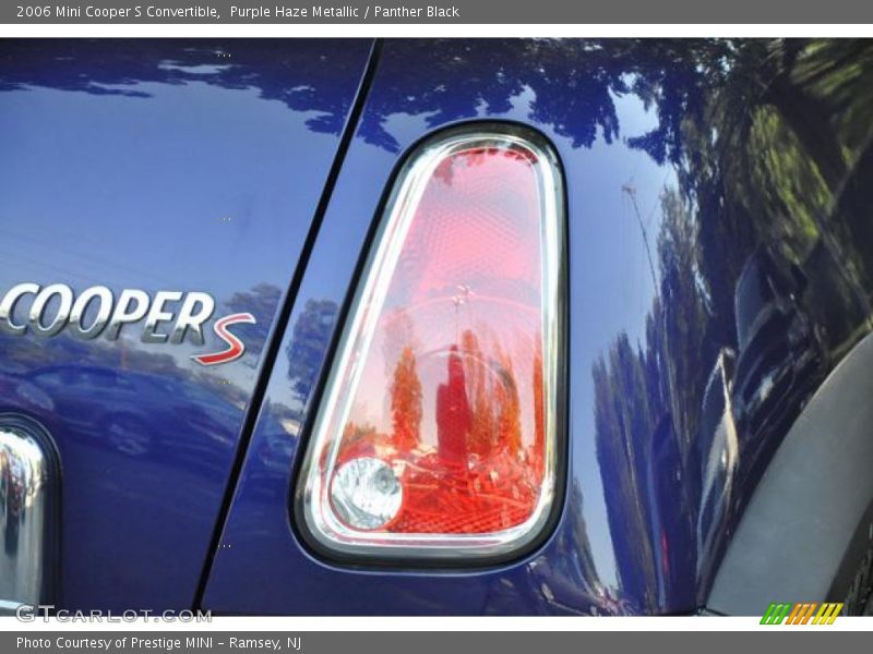 Purple Haze Metallic / Panther Black 2006 Mini Cooper S Convertible