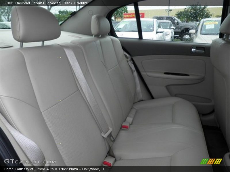 Black / Neutral 2006 Chevrolet Cobalt LTZ Sedan