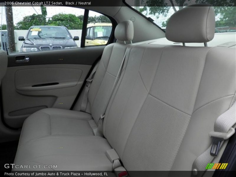 Black / Neutral 2006 Chevrolet Cobalt LTZ Sedan