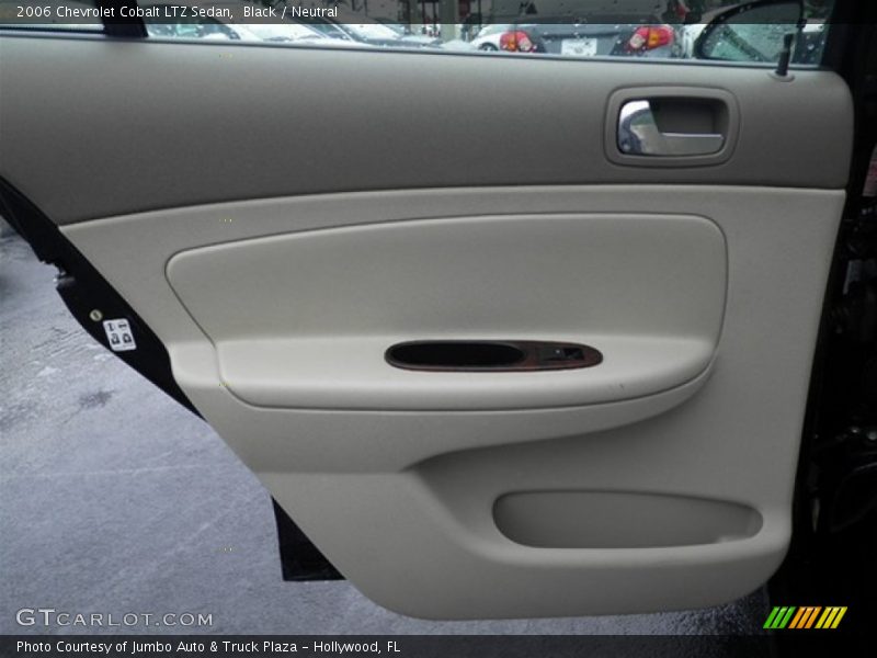 Black / Neutral 2006 Chevrolet Cobalt LTZ Sedan