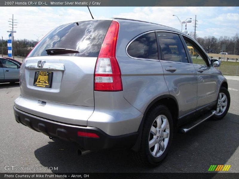 Whistler Silver Metallic / Gray 2007 Honda CR-V EX-L