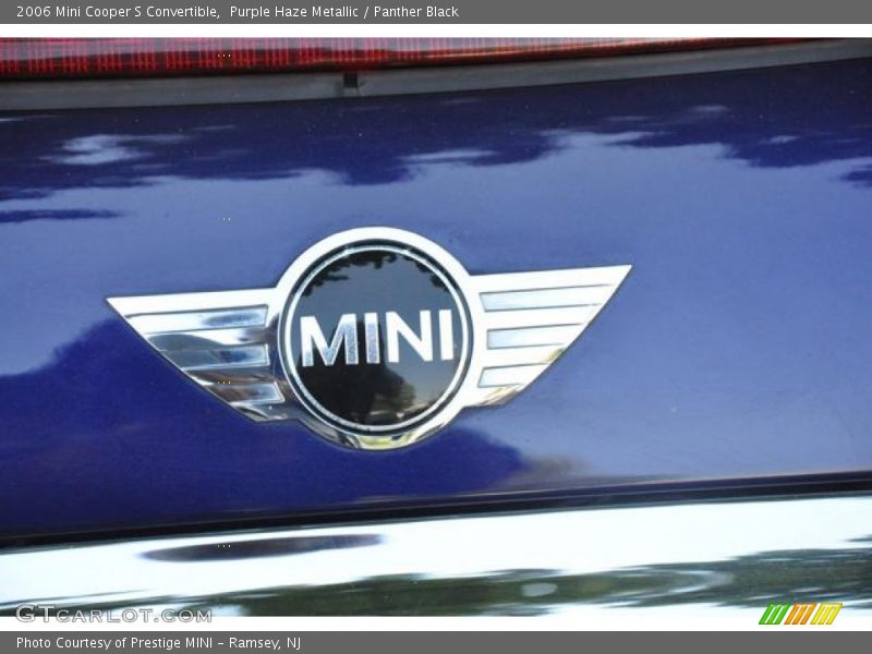 Purple Haze Metallic / Panther Black 2006 Mini Cooper S Convertible