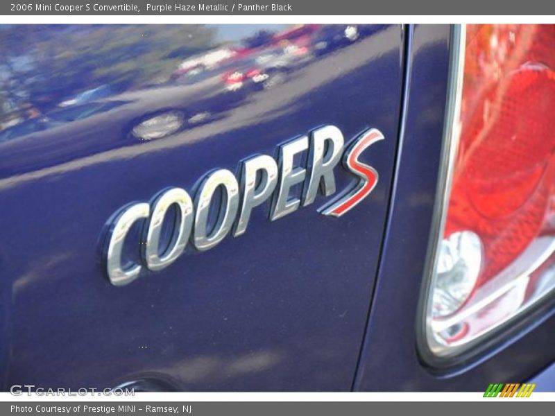 Purple Haze Metallic / Panther Black 2006 Mini Cooper S Convertible