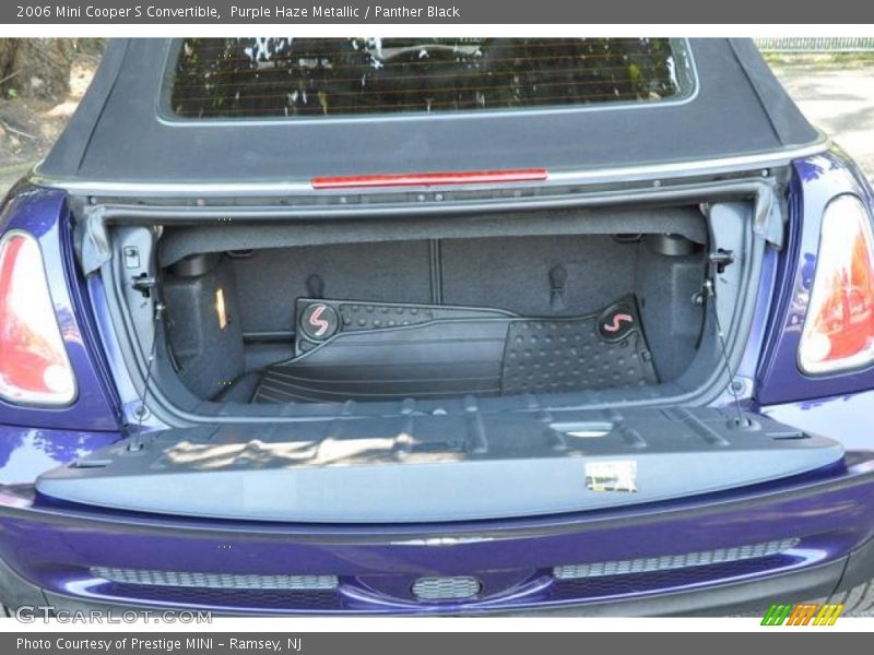 Purple Haze Metallic / Panther Black 2006 Mini Cooper S Convertible