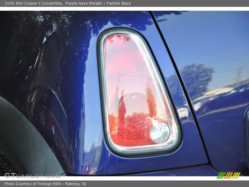 Purple Haze Metallic / Panther Black 2006 Mini Cooper S Convertible