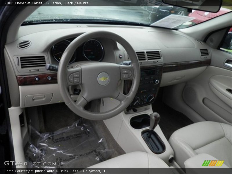 Black / Neutral 2006 Chevrolet Cobalt LTZ Sedan