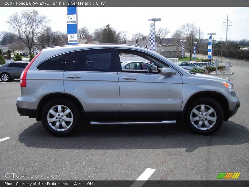 Whistler Silver Metallic / Gray 2007 Honda CR-V EX-L