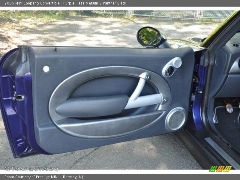 Purple Haze Metallic / Panther Black 2006 Mini Cooper S Convertible