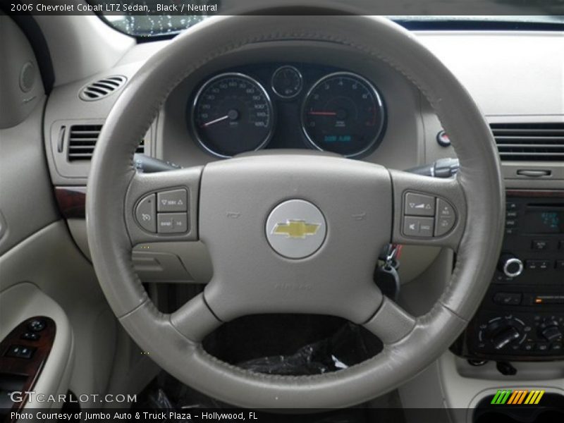 Black / Neutral 2006 Chevrolet Cobalt LTZ Sedan