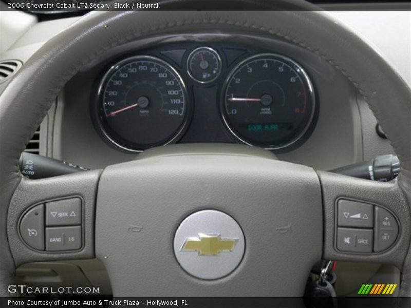 Black / Neutral 2006 Chevrolet Cobalt LTZ Sedan
