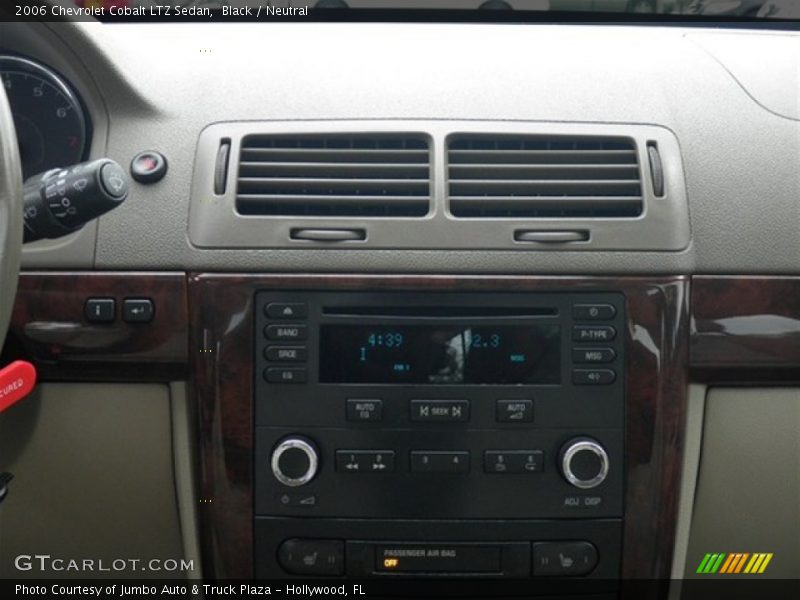 Black / Neutral 2006 Chevrolet Cobalt LTZ Sedan