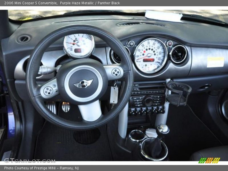 Purple Haze Metallic / Panther Black 2006 Mini Cooper S Convertible