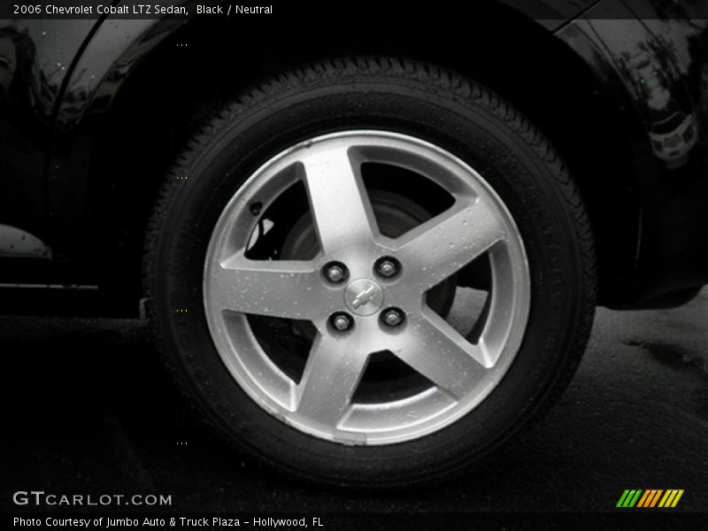 Black / Neutral 2006 Chevrolet Cobalt LTZ Sedan