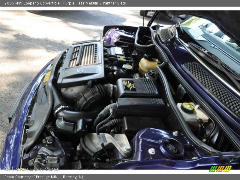 Purple Haze Metallic / Panther Black 2006 Mini Cooper S Convertible