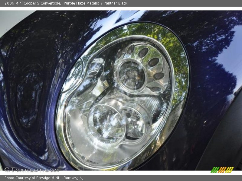 Purple Haze Metallic / Panther Black 2006 Mini Cooper S Convertible
