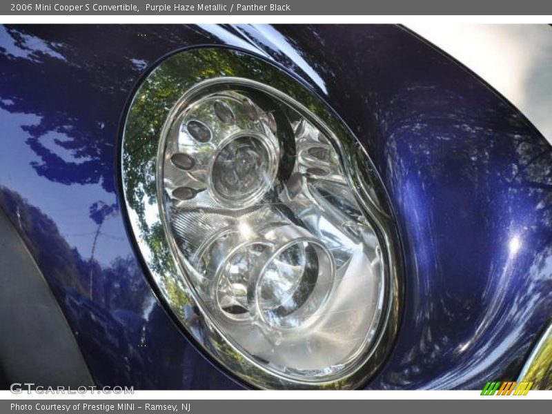 Purple Haze Metallic / Panther Black 2006 Mini Cooper S Convertible