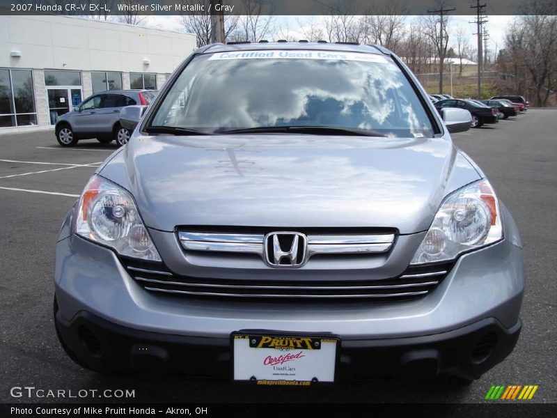 Whistler Silver Metallic / Gray 2007 Honda CR-V EX-L