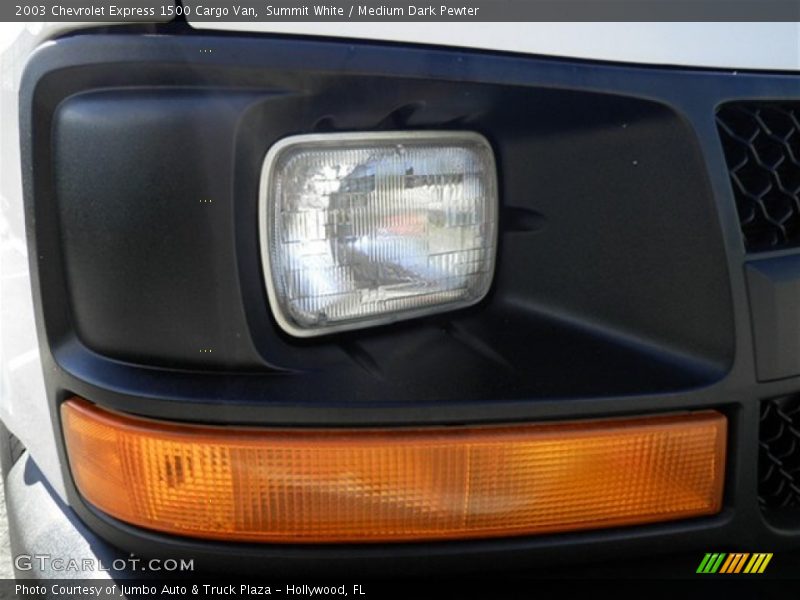 Summit White / Medium Dark Pewter 2003 Chevrolet Express 1500 Cargo Van