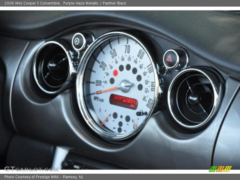 Purple Haze Metallic / Panther Black 2006 Mini Cooper S Convertible