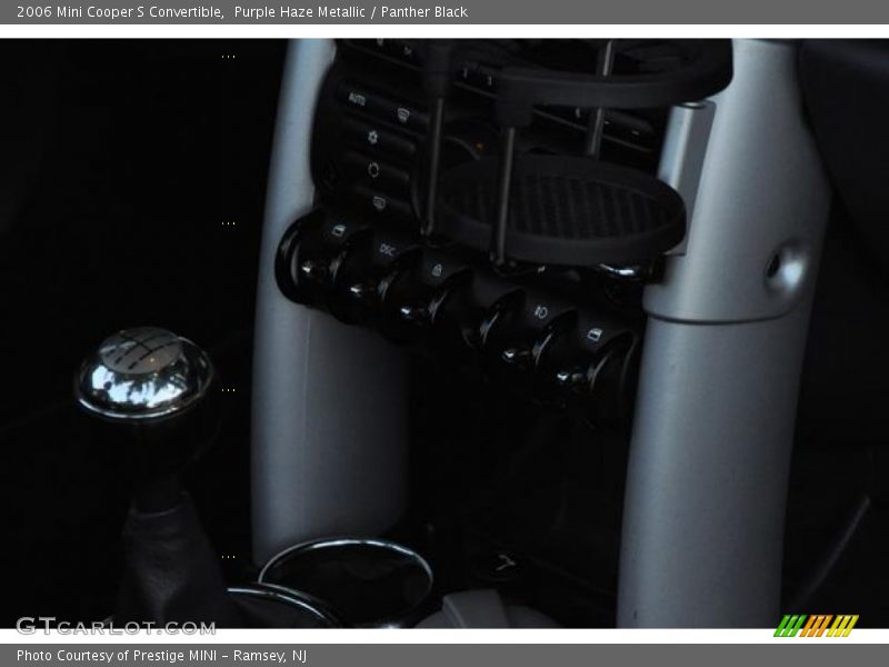 Purple Haze Metallic / Panther Black 2006 Mini Cooper S Convertible