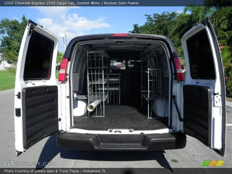 Summit White / Medium Dark Pewter 2003 Chevrolet Express 1500 Cargo Van