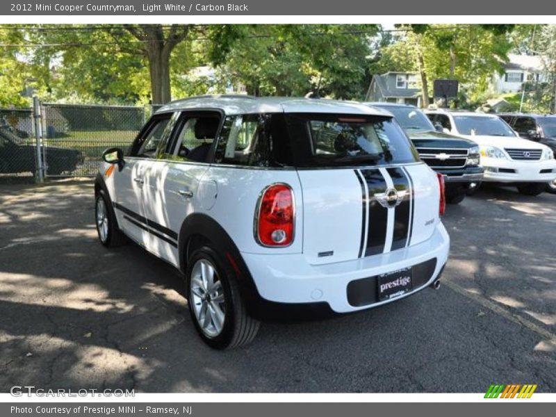 Light White / Carbon Black 2012 Mini Cooper Countryman