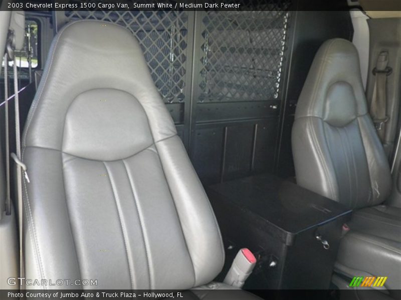 Summit White / Medium Dark Pewter 2003 Chevrolet Express 1500 Cargo Van
