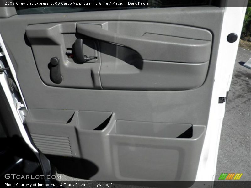 Summit White / Medium Dark Pewter 2003 Chevrolet Express 1500 Cargo Van