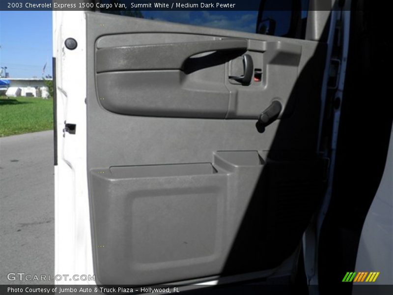 Summit White / Medium Dark Pewter 2003 Chevrolet Express 1500 Cargo Van