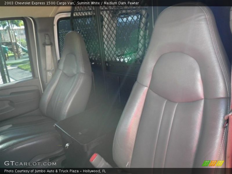Summit White / Medium Dark Pewter 2003 Chevrolet Express 1500 Cargo Van
