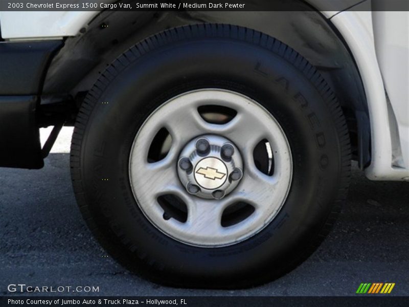 Summit White / Medium Dark Pewter 2003 Chevrolet Express 1500 Cargo Van