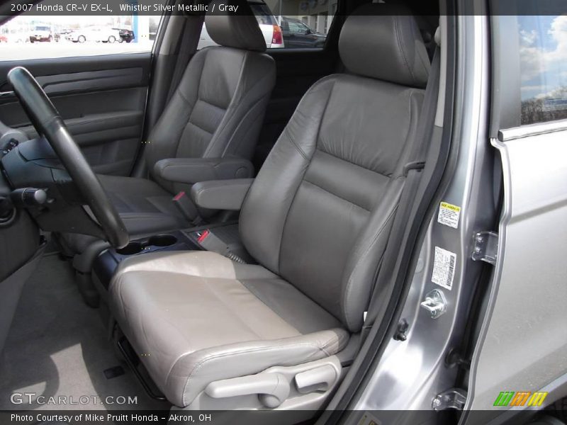 Whistler Silver Metallic / Gray 2007 Honda CR-V EX-L