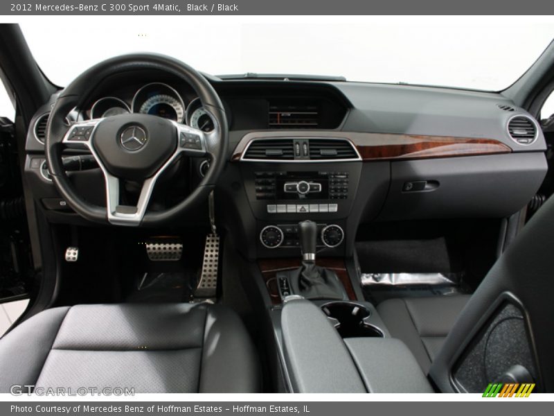 Black / Black 2012 Mercedes-Benz C 300 Sport 4Matic