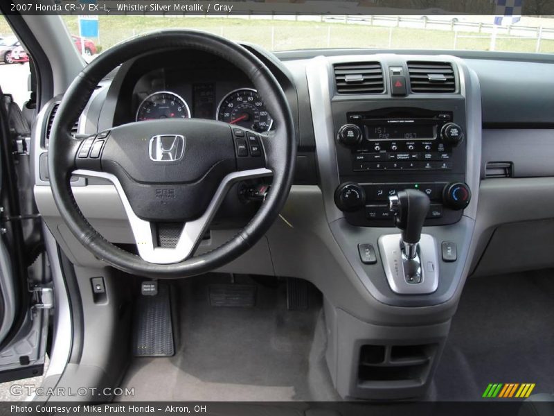 Whistler Silver Metallic / Gray 2007 Honda CR-V EX-L