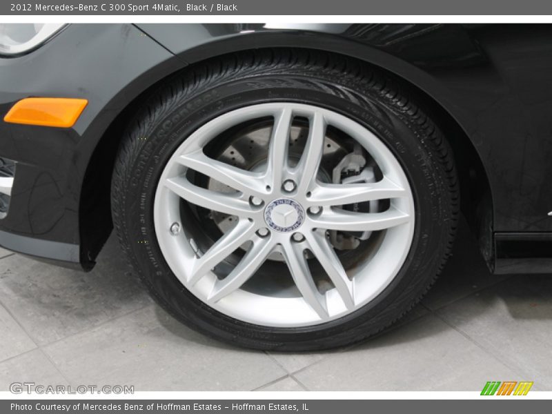 Black / Black 2012 Mercedes-Benz C 300 Sport 4Matic