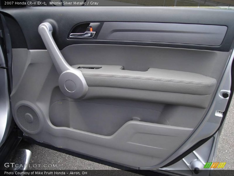 Whistler Silver Metallic / Gray 2007 Honda CR-V EX-L