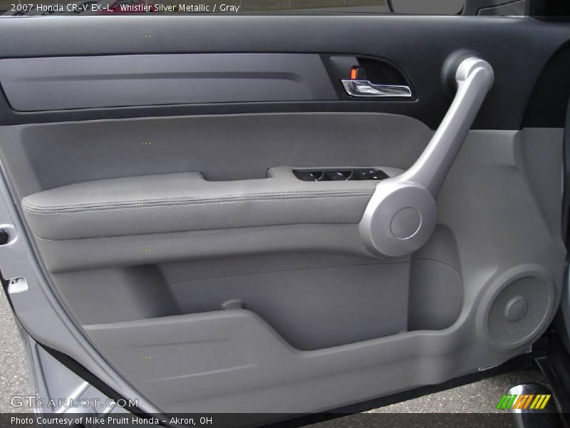 Whistler Silver Metallic / Gray 2007 Honda CR-V EX-L