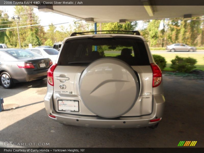 Classic Silver Metallic / Ash 2008 Toyota RAV4 4WD