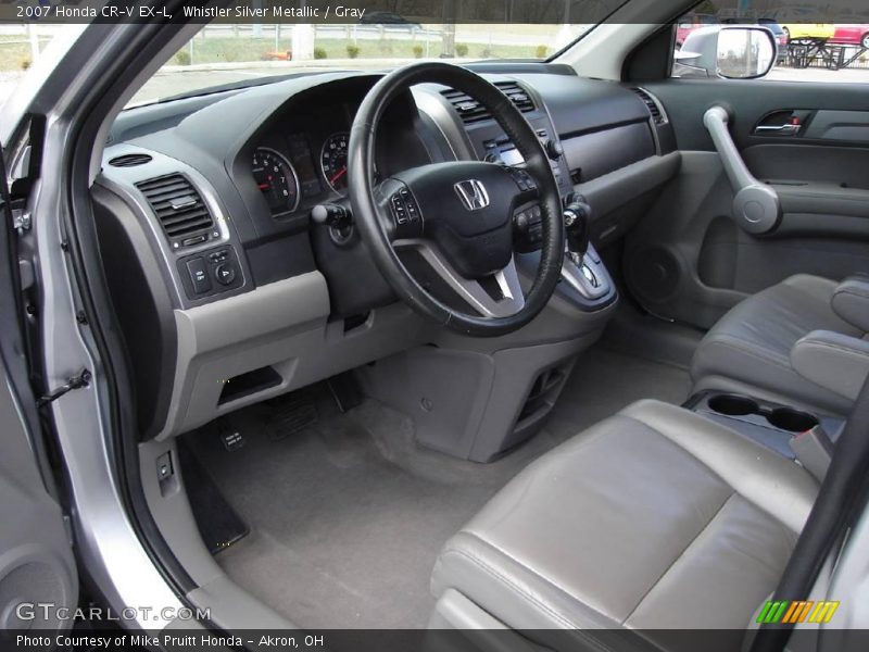 Whistler Silver Metallic / Gray 2007 Honda CR-V EX-L