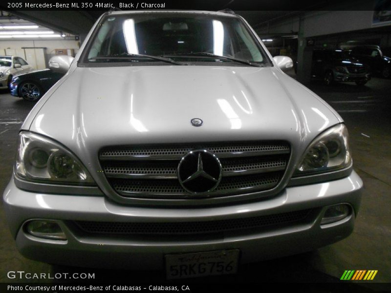 Black / Charcoal 2005 Mercedes-Benz ML 350 4Matic