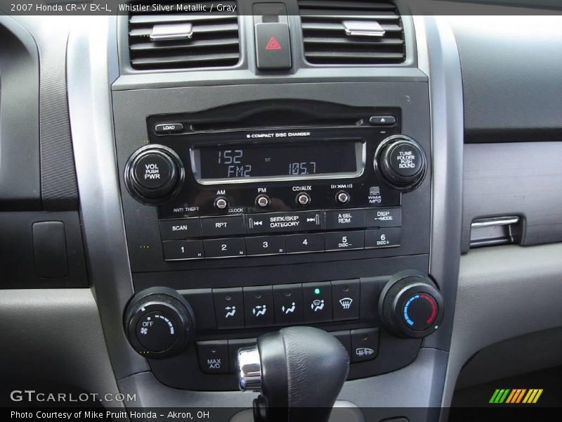 Whistler Silver Metallic / Gray 2007 Honda CR-V EX-L