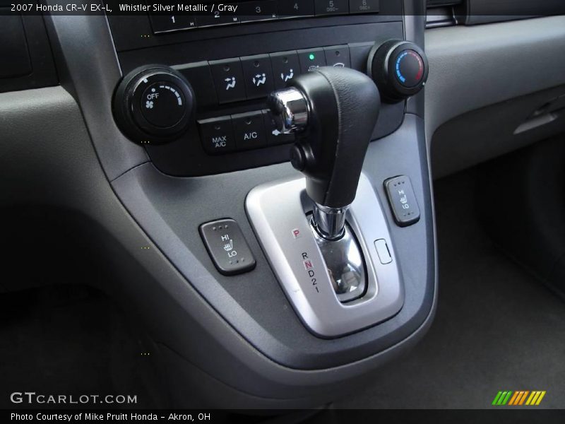 Whistler Silver Metallic / Gray 2007 Honda CR-V EX-L
