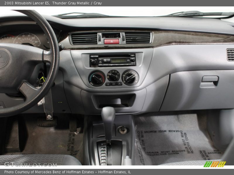 Thunder Gray Metallic / Gray 2003 Mitsubishi Lancer ES