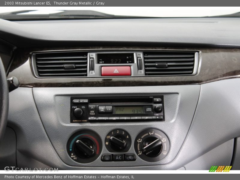 Controls of 2003 Lancer ES