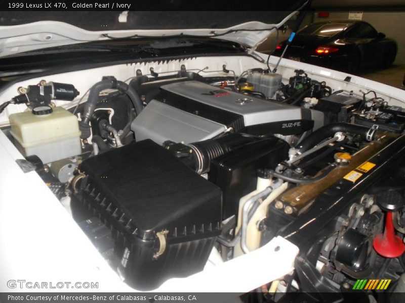  1999 LX 470 Engine - 4.7 Liter DOHC 32-Valve V8