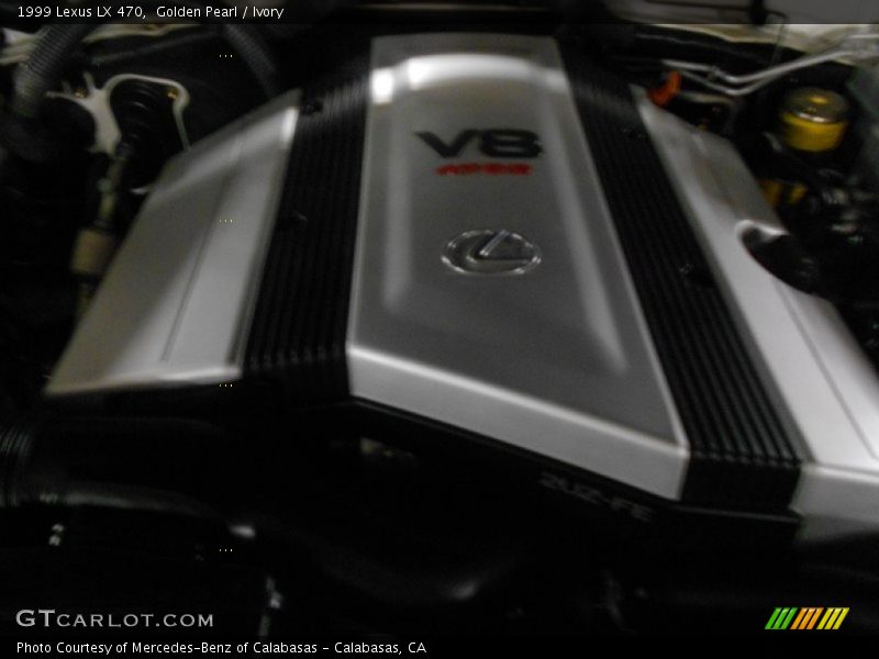 Golden Pearl / Ivory 1999 Lexus LX 470